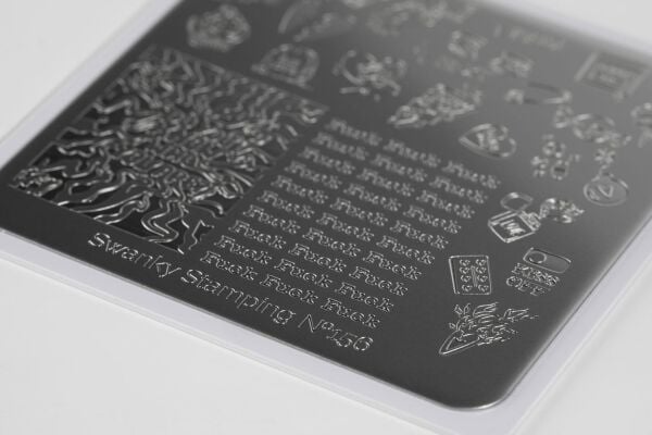 Swanky Stamping Mini Plaka 156