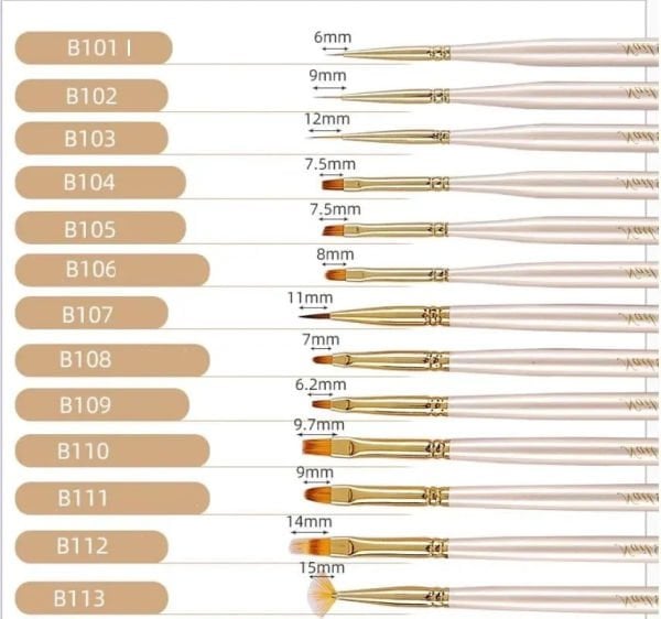 Viola Beauty Fırça 101 6mm