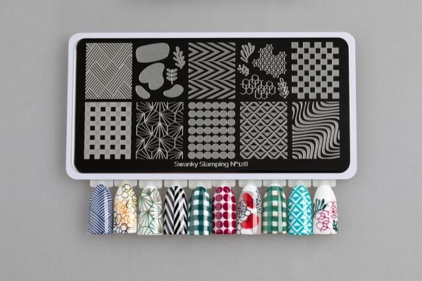 Swanky Stamping Plaka 128