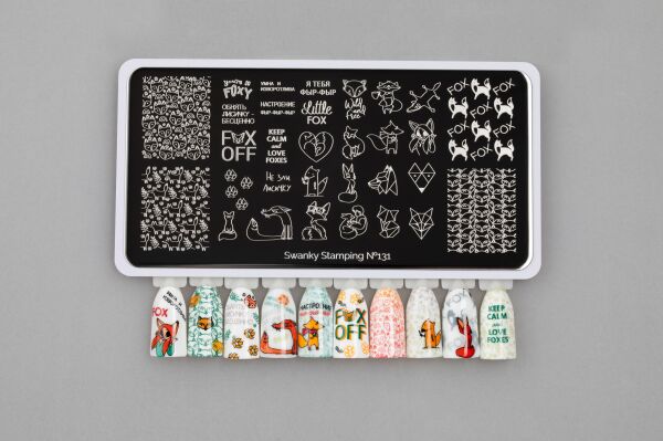 Swanky Stamping Plaka 131