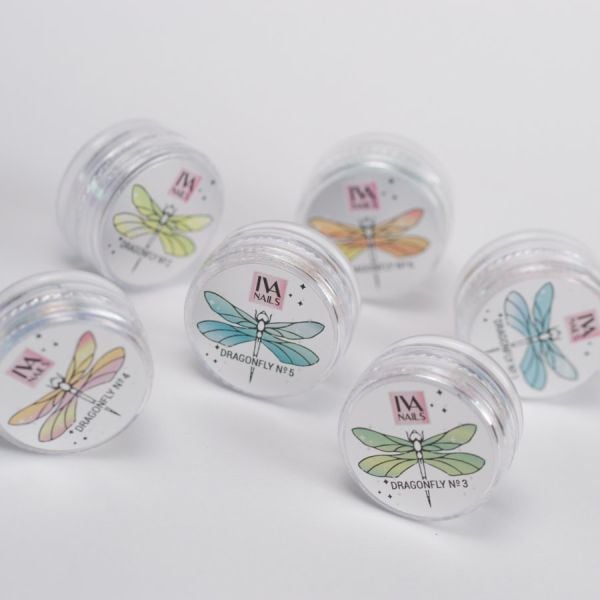 İva Nails Krom Dragonfly №1  (0.2gr)