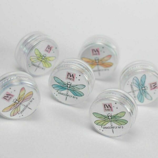 İva Nails Krom Dragonfly №6  (0.2gr)