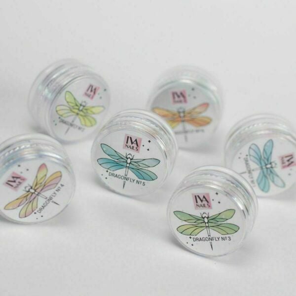 İva Nails Krom Dragonfly №6  (0.2gr)