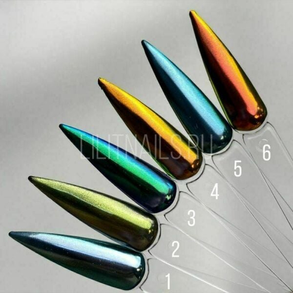 İva Nails Krom Dragonfly №6  (0.2gr)