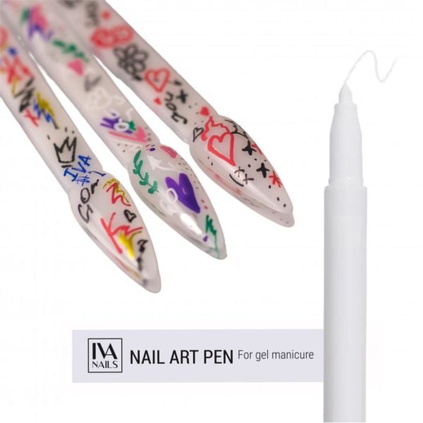 İva Nails Tırnak Kalemi №01 Beyaz