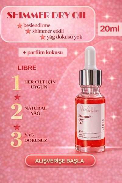 Viola Beauty Kuru Yağ #Libre 20ML-Shimmer Dry Oil