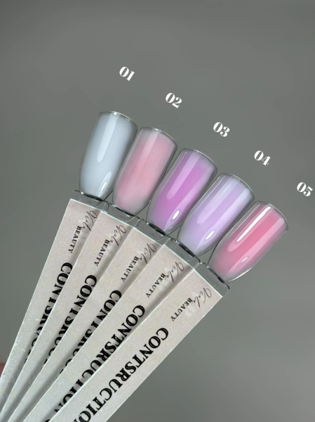 Viola Beauty Construction Gel Nude #0001 - Orta Akışkan Builder Jel 50 ml