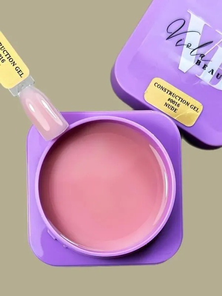 Viola Beauty Construction Gel Nude #0016  - Orta Akışkan Builder Jel 50 ml