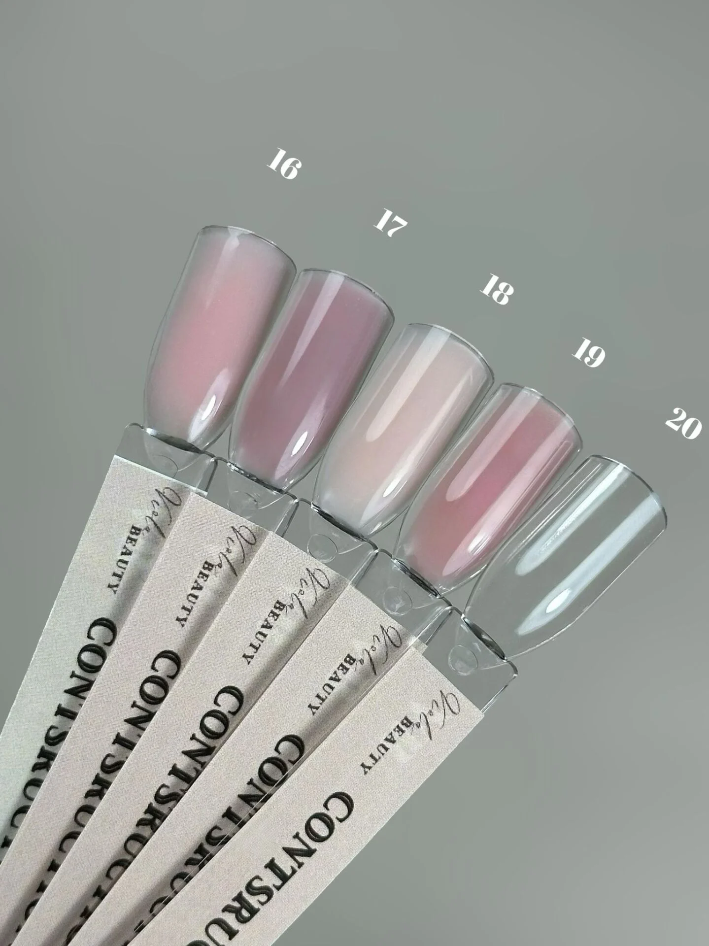 Viola Beauty Construction Gel Nude #0020 - Orta Akışkan Builder Jel Şeffaf 50 ml