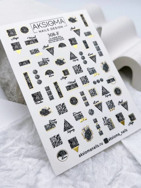 Aksioma Su Transferi Sticker 308-F