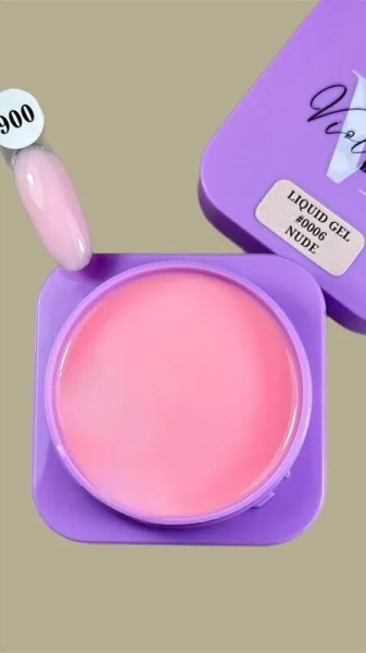 Viola Beauty Liquid Gel Nude #0006 - Akışkan Builder Jel 50 ml