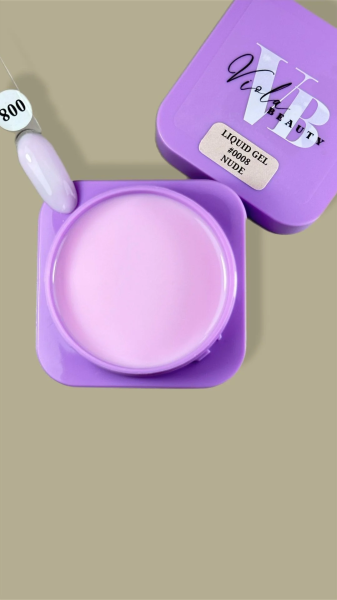 Viola Beauty Liquid Gel Nude #0008 - Akışkan Builder Jel 50 ml