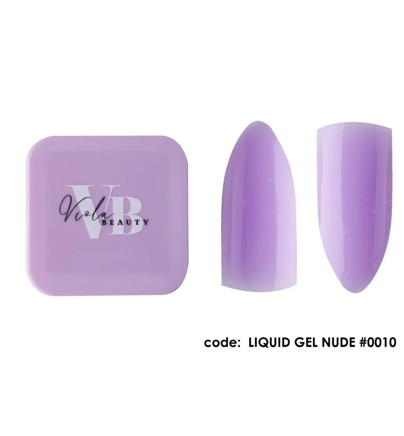 Viola Beauty Liquid Gel Nude #0010 - Akışkan Builder Jel 30 ml