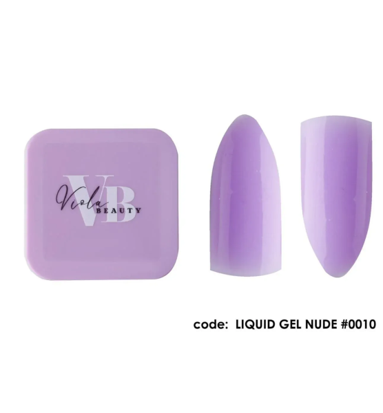 Viola Beauty Liquid Gel Nude #0010 - Akışkan Builder Jel 30 ml