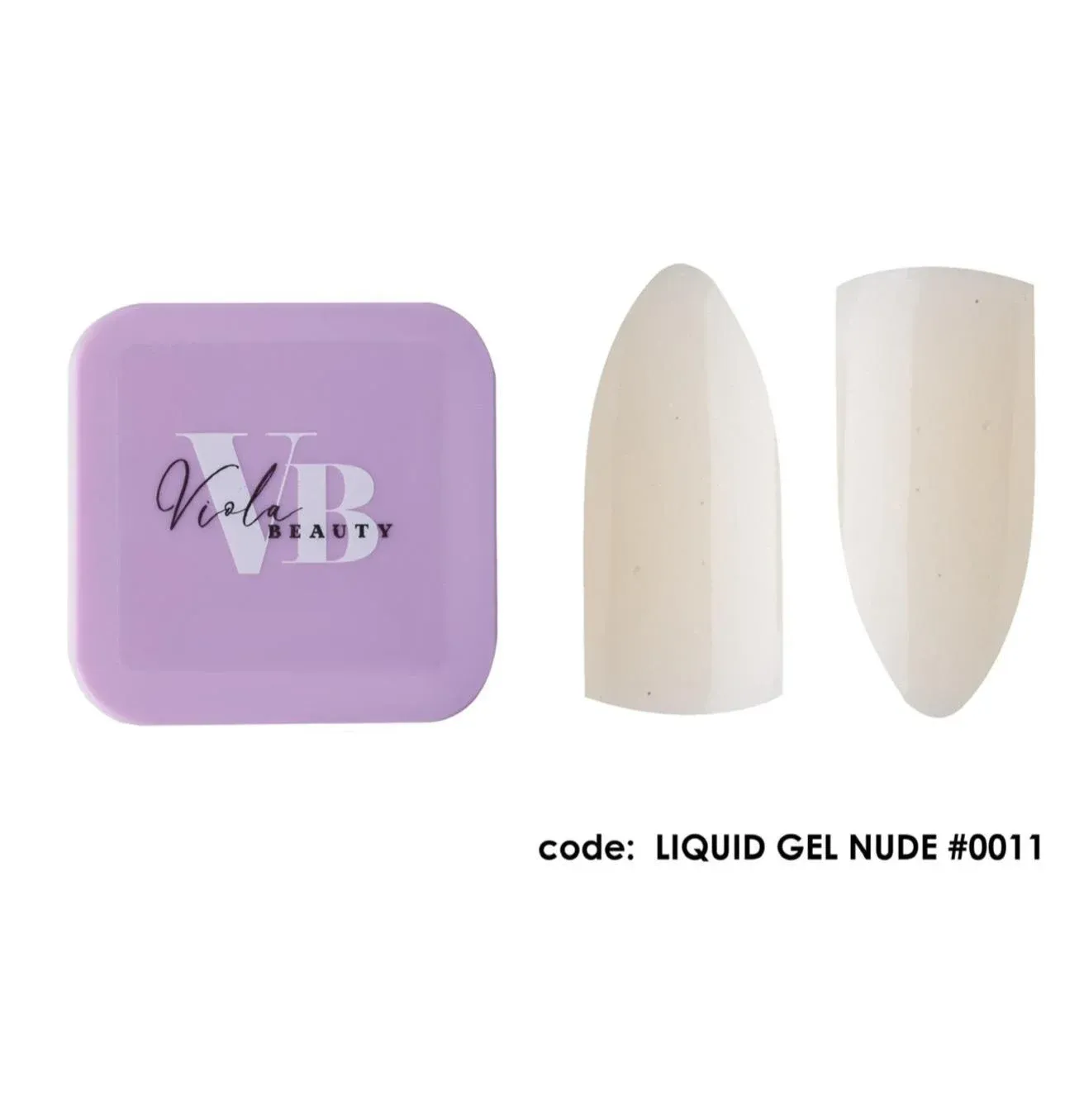 Viola Beauty Liquid Gel Nude #0011 - Akışkan Builder Jel 30 ml