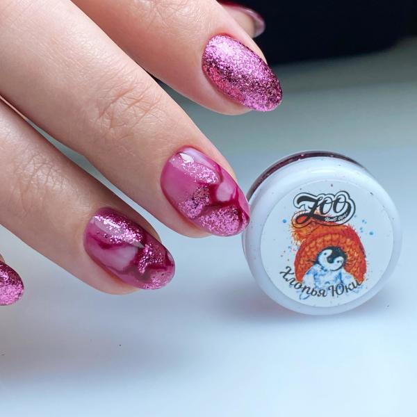 Zoo Yuki Parçacıkları 1263 Pembe Metal (0,5gr)
