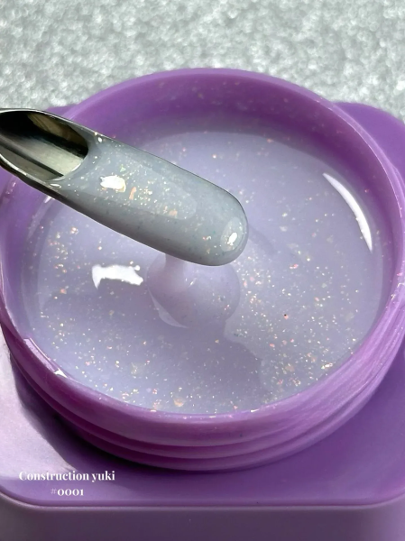 Viola Beauty Constraction Gel Yuki #0001 - Orta Akışkan Builder Jel 50 ml