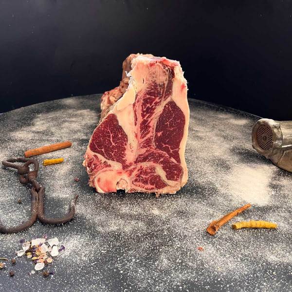 T-Bone Steak Prime Plus 1 Kg, BMS 3-4, Grade Quality A3  (1)