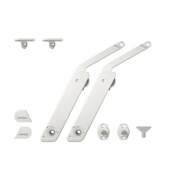Hafele Free Flap H 1.5 Çift Makas Seti D Beyaz