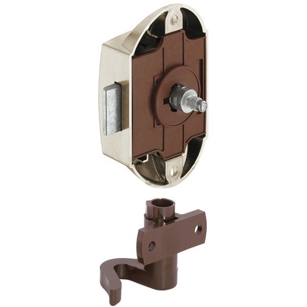 Hafele Sürgü Kilit 25mm, Nikel Renk