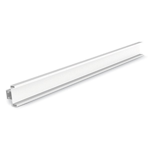 Hafele Vertica-U 2320mm Profil Kulp, Parlak Krom Renk