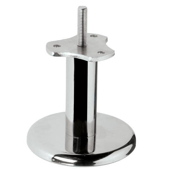 Hafele Yuvarlak Mobilya Ayağı Ø110-Ø25mm H:100mm, Mat Krom Renk