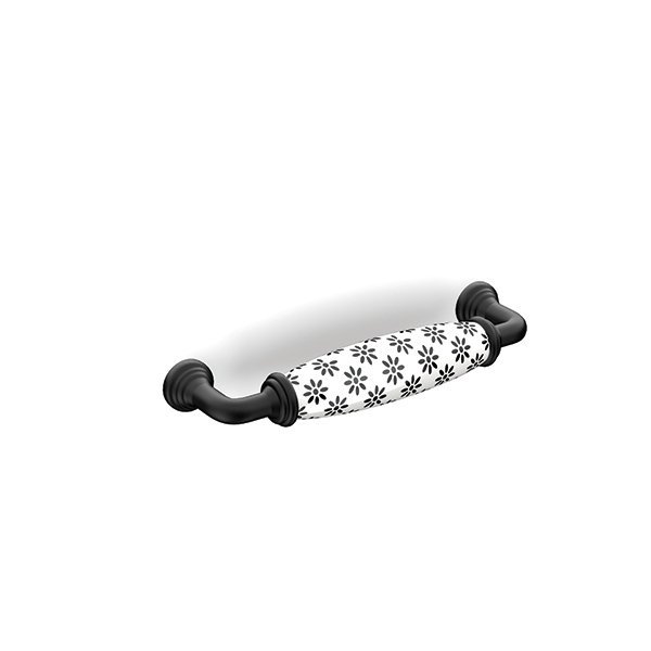 Hafele Florence 96mm Kulp, Mat Siyah Renk