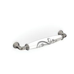 Hafele Violet 128mm Kulp, Antik Gümüş Renk