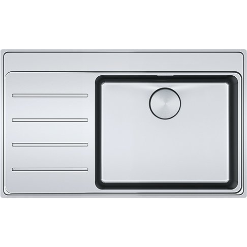Franke Mythos MYX 211-86 Çelik Eviye, Sol Damlalık Inox