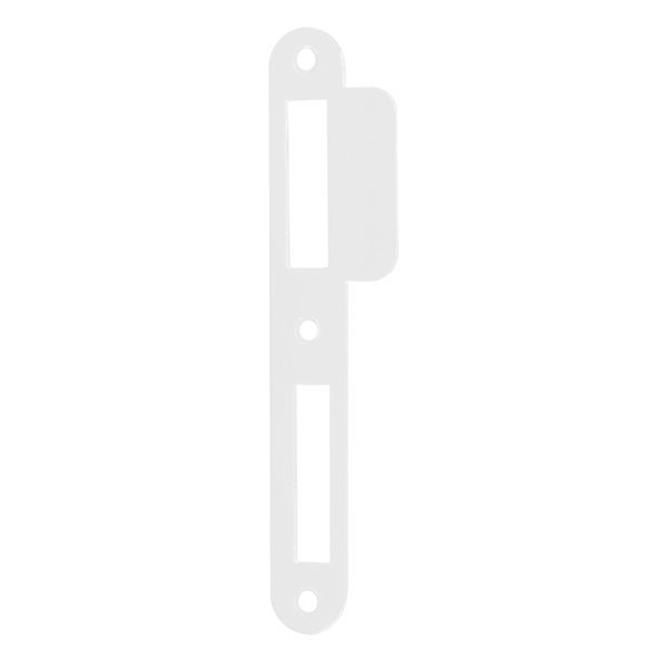 Hafele Kilit Karşılığı Düz Beyaz 24mm