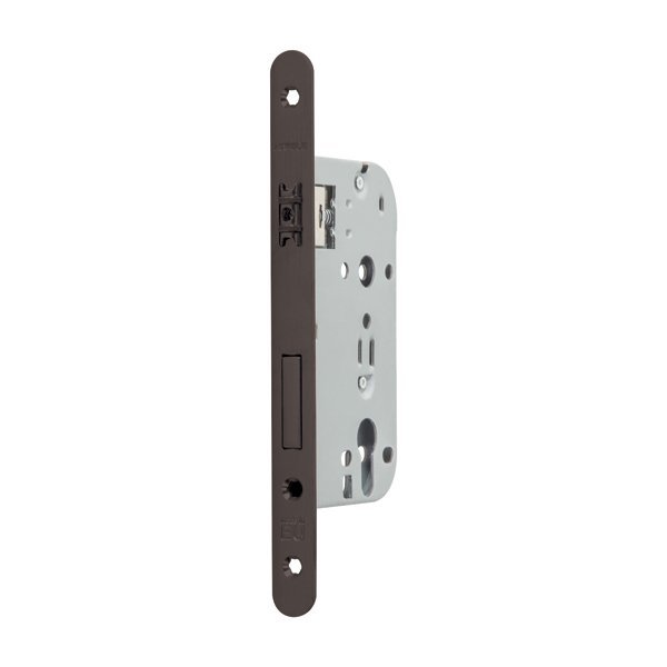 Hafele Wc Tipi Çarpma Kilit 50/20mm, Mat siyah Renk