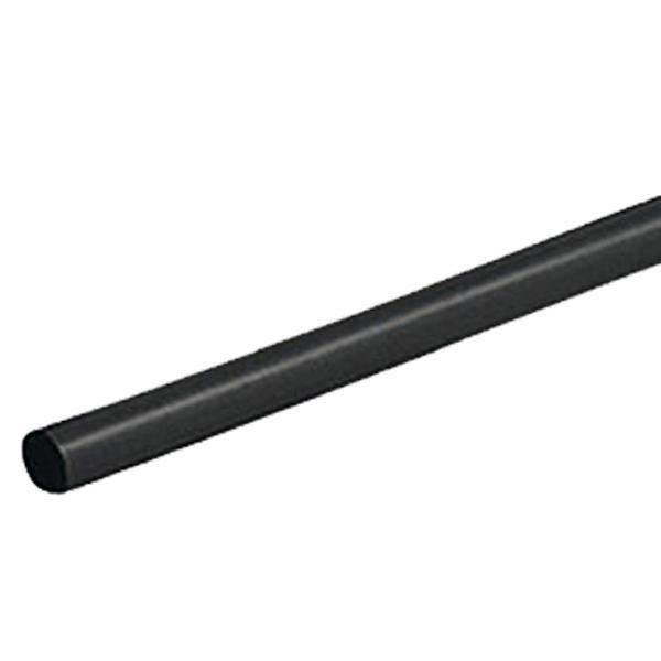 Hafele Moovit, Yuvarlak Yatay Bordür Siyah 1200mm