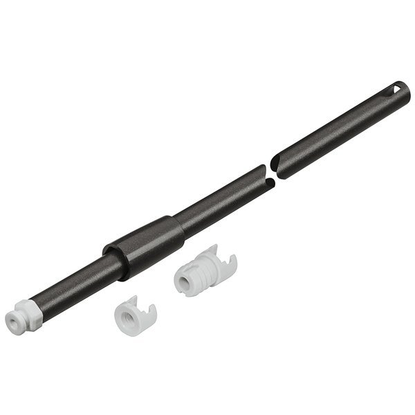 Hafele Moovit, Yuvarlak Yan Bordür Siyah 500mm
