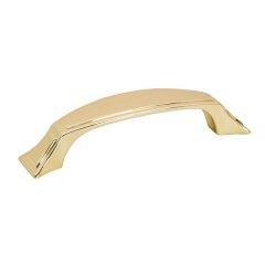 Hafele Steve 96mm Kulp, Parlak Pirinç Renk