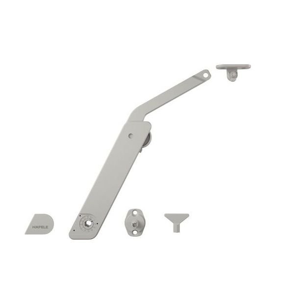 Hafele FREE FLAP H 1.5 Makas seti A gri sağ