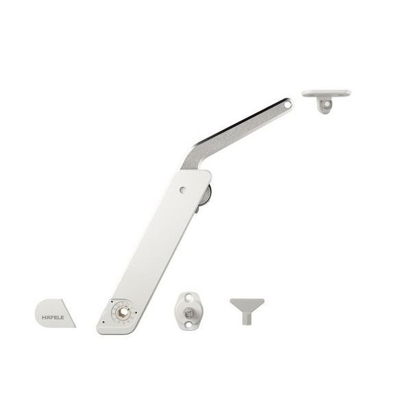 Hafele F.FLAP H 1.5 Makas seti B beyaz/nik. sol