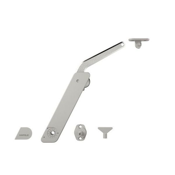 Hafele F.FLAP H 1.5 Makas seti A gri/nikel sağ