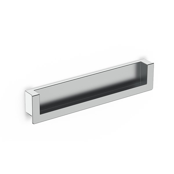 Hafele Scatt2 128mm Gömme Kulp, Mat Krom Renk