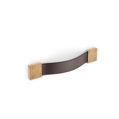 Hafele Tage 128mm Deri Kulp, Antik Bronz-Kahve Renk