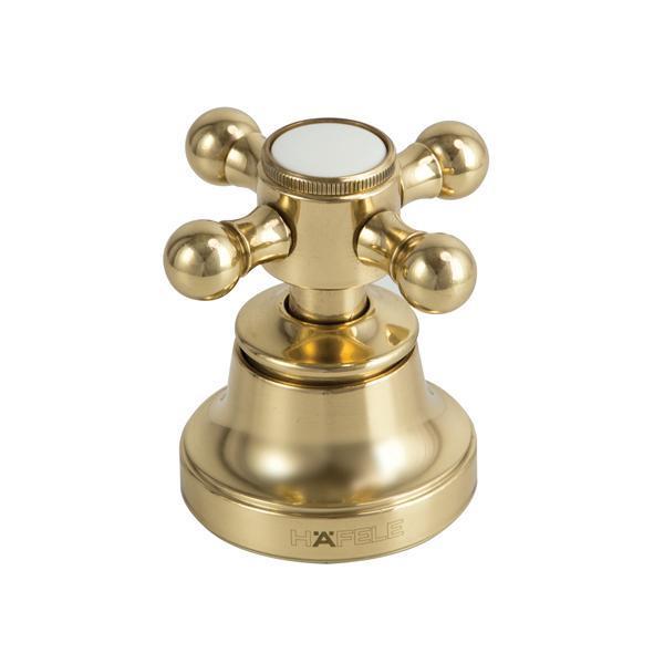 Hafele Rossana Brass Ank.Stop Valf,Pirinç Par.