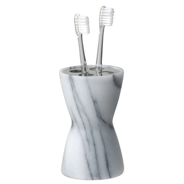 Hafele Marble Diş Fırçalık, Mat Beyaz Renk