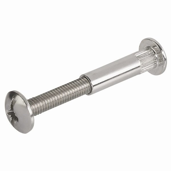Hafele Montabent Bağlantı Vidası 56-66mm, Nikel Kaplama
