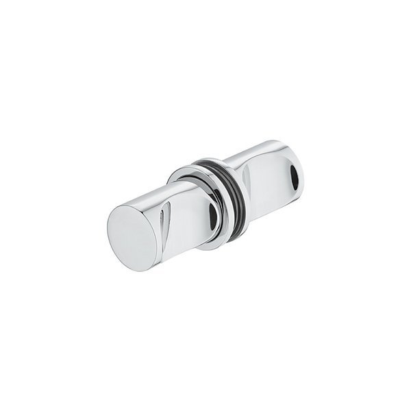 Hafele Yuvarlak Cam Kapı Kulbu 25mm Parlak Krom Renk