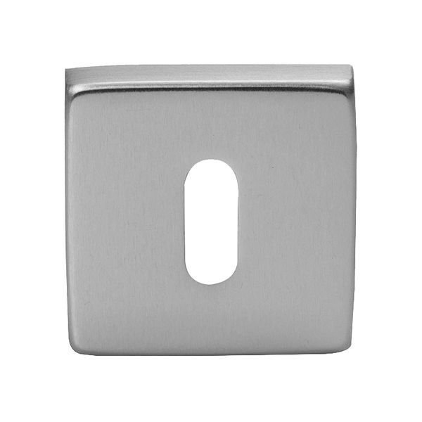Hafele Kare Oda Kapı Kolu Rozeti 52mm, Mat Nikel Renk