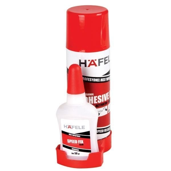 HAFELE Hızlı yapıştırıcı seti 200ml+50g (24 Set)