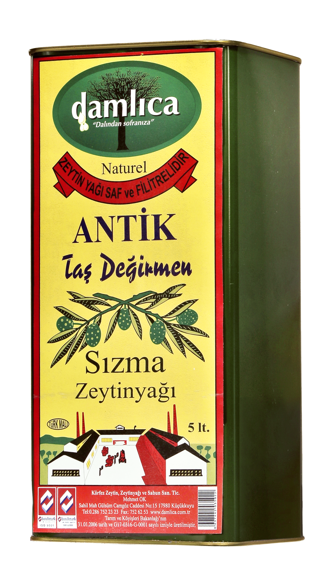 5LT ANTİK TAŞ DEĞİRMEN YENİ MAHSUL FİLTRESİZ