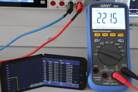 Owon B35 El Tipi Multimetre Bluetooth 3 5/6 Digit