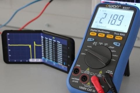 Owon B35T El Tipi Multimetre True RMS Bluetooth 3 5/6 Digit