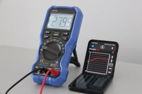 Owon OW18B El Tipi Multimetre True RMS Bluetooth 3 5/6 Dijit