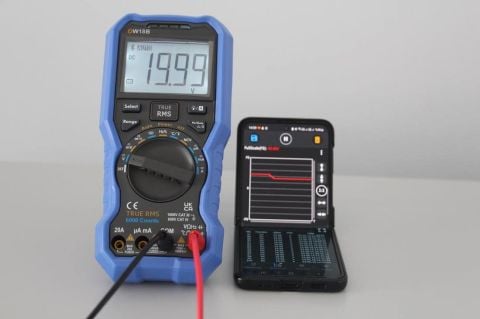 Owon OW18B El Tipi Multimetre True RMS Bluetooth 3 5/6 Dijit